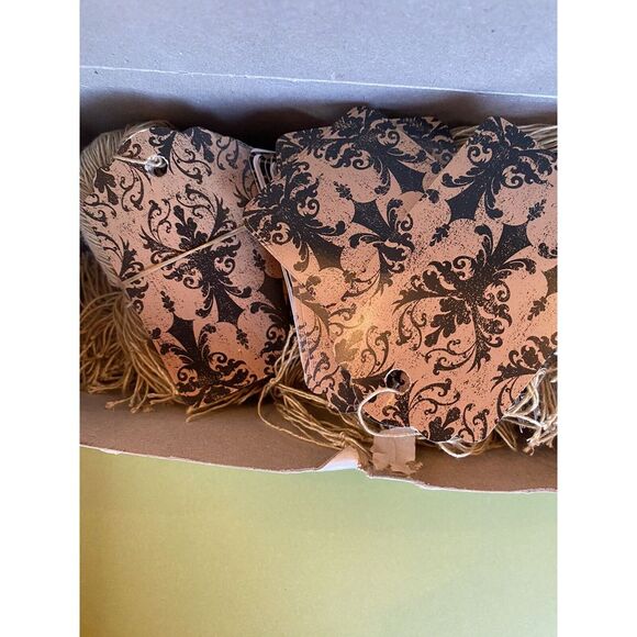 400 Pcs Writable Demask Price Tags w/ Strings for Gift Clothing Yard Garage Sale - Picture 2 of 5